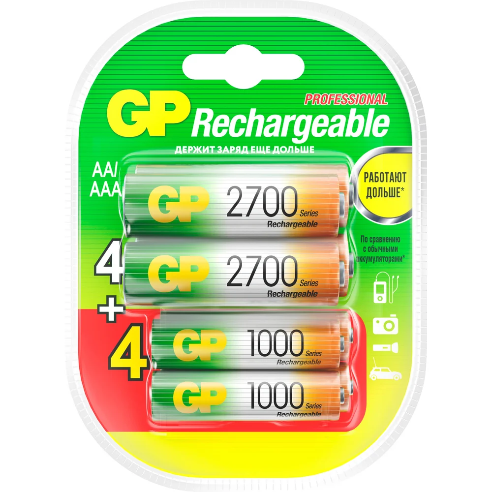 Перезаряжаемый аккумулятор GP 15920431