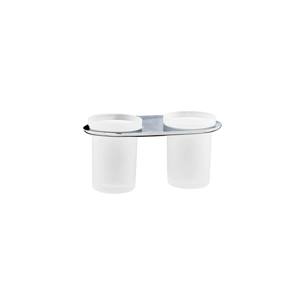 Двойной стеклянный держатель WasserKraft Kammel K-8328D