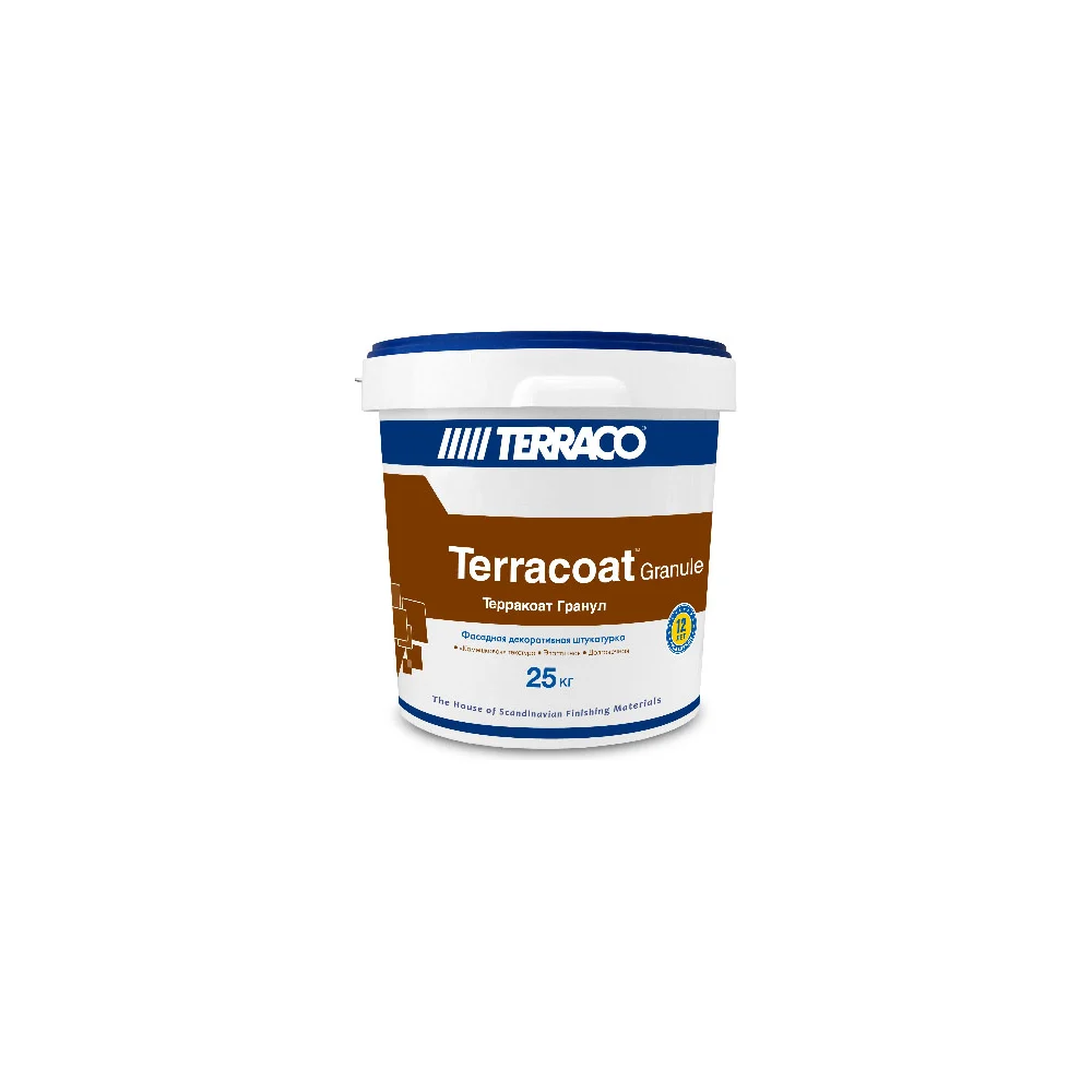Штукатурное декоративное покрытие TERRACO ТЕРРАКОАТ ГРАНУЛ 6149925