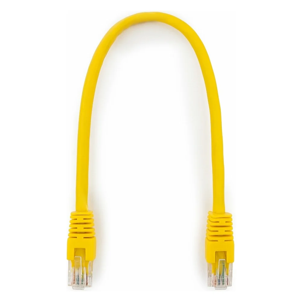 Литой многожильный патч-корд Cablexpert UTP PP6U-0.25M/Y