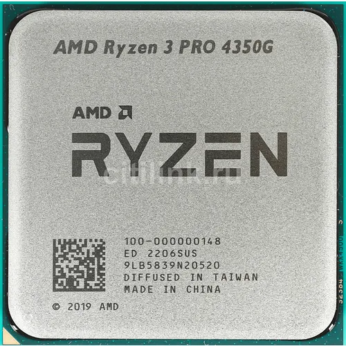 Процессор AMD Ryzen 3 PRO 4350G, AM4, OEM [100-000000148]