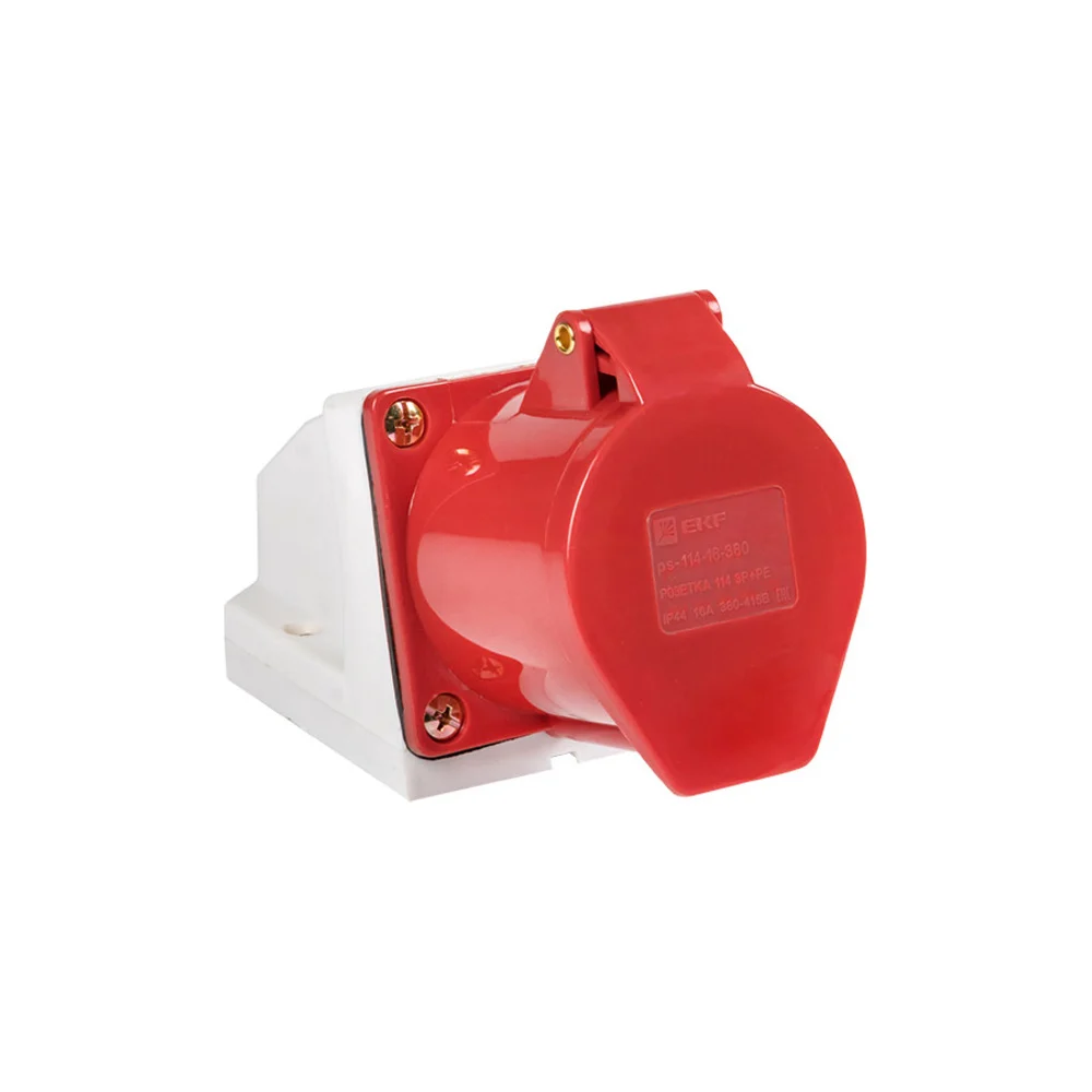 Наружная стационарная розетка EKF PROxima 114 ps-114-16-380