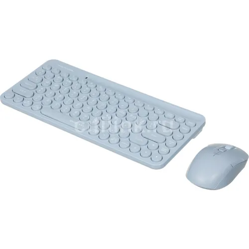 Комплект (клавиатура+мышь) A4TECH Fstyler FG3200 Air2, USB, беспроводной, синий