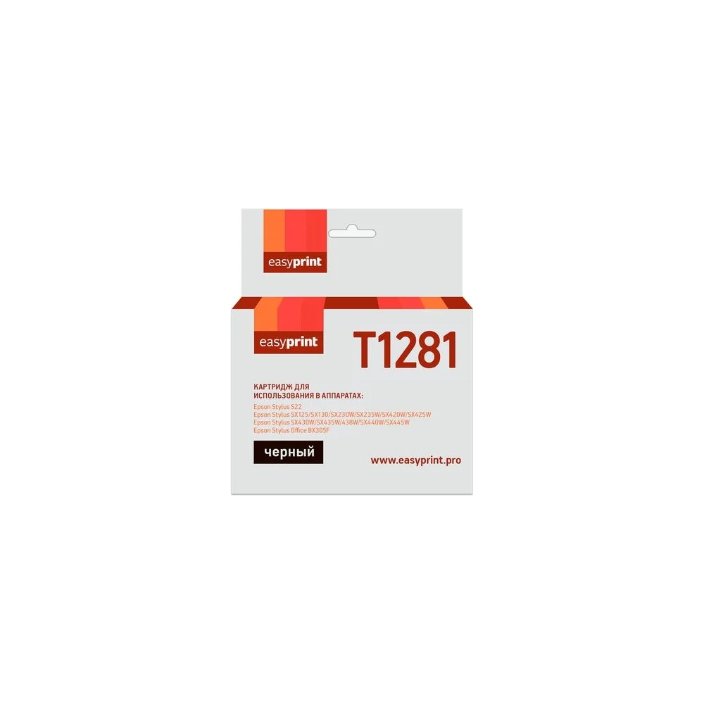 Картридж для Epson Stylus S22, SX125, Office BX305F, EasyPrint T1281 IE-T1281