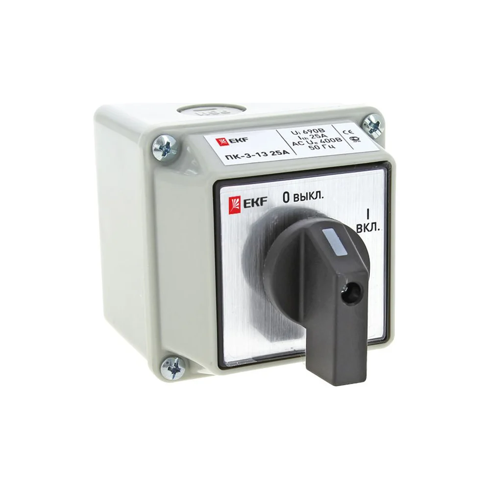 Кулачковый переключатель EKF PROxima ПК-3-13 25А pk-3-13-25