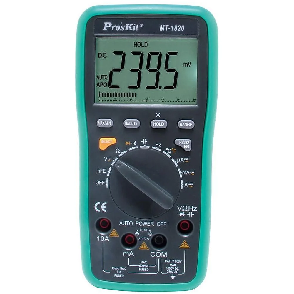Цифровой мультиметр Pro'sKit MT-1820 00323574