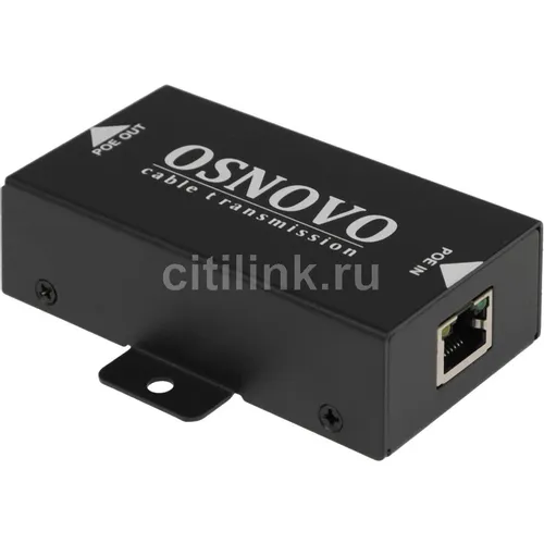 Удлинитель PoE OSNOVO E-poe/1 10/100BASE-T