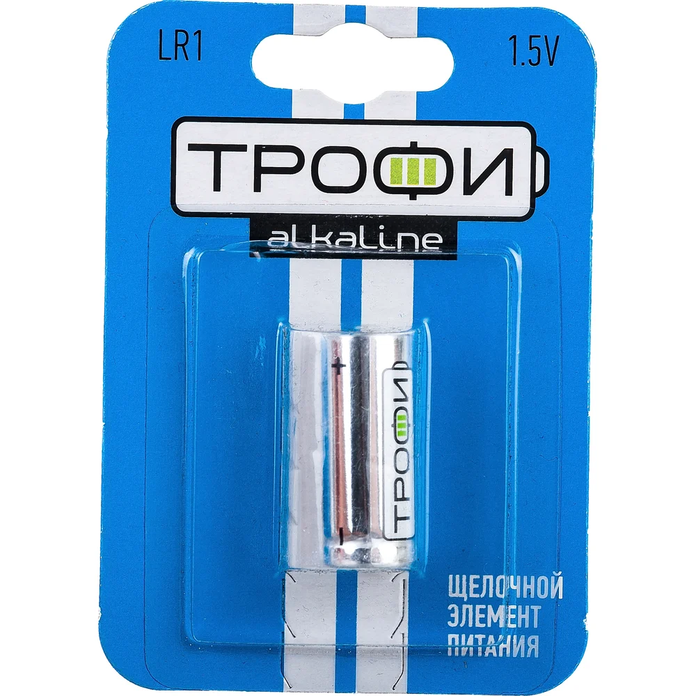 Батарейка ТРОФИ LR1-1BL Б0029643