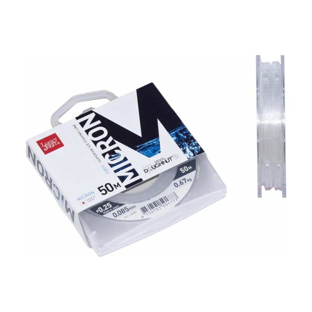 Зимняя монофильная леска Lucky John MICRON 050/008 LJ4001-008