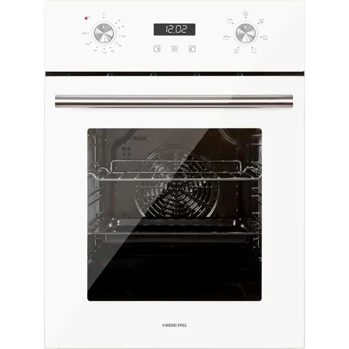 Духовой шкаф электрический HIBERG VM 4260 W, 50л, дверца с 2 стеклами, белый