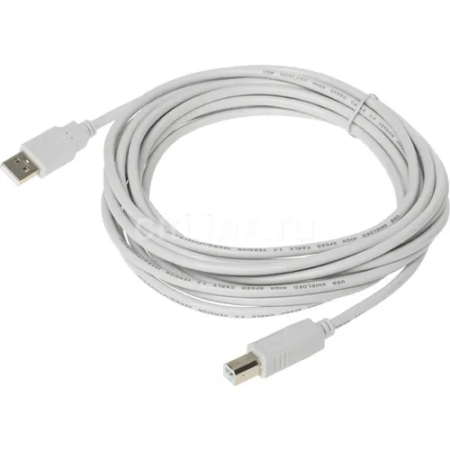 Кабель USB2.0 Buro USB A(m) - USB B(m), 5м [usb2.0-am/bm-5]