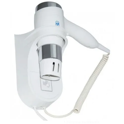 Фен G-TEQ 8719S, 1200Вт, белый и серебристый