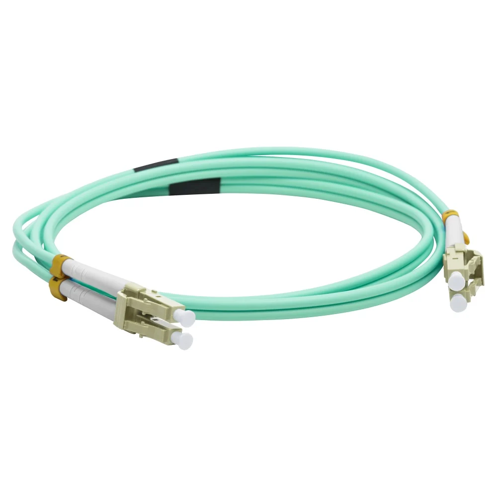 Оптический дуплексный патч-корд LANMASTER LAN-2LC-2LC/OM3-5.0