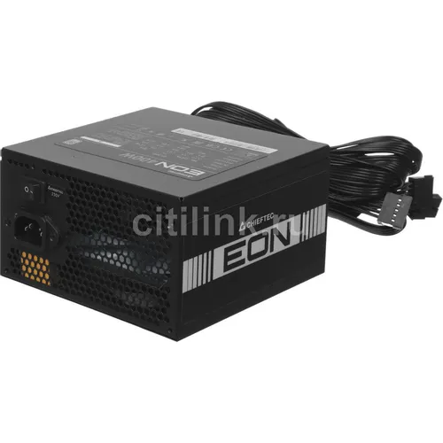 Блок питания CHIEFTEC Eon ZPU-400S, 400Вт, 80 PLUS WHITE, 120мм, черный