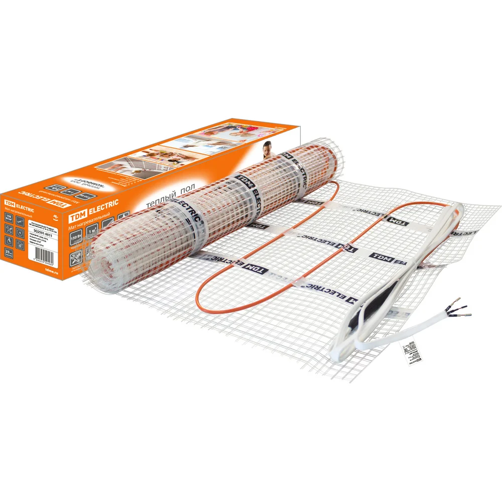 Двухжильный нагревательный мат TDM ELECTRIC Комфорт МН SQ2501-0011