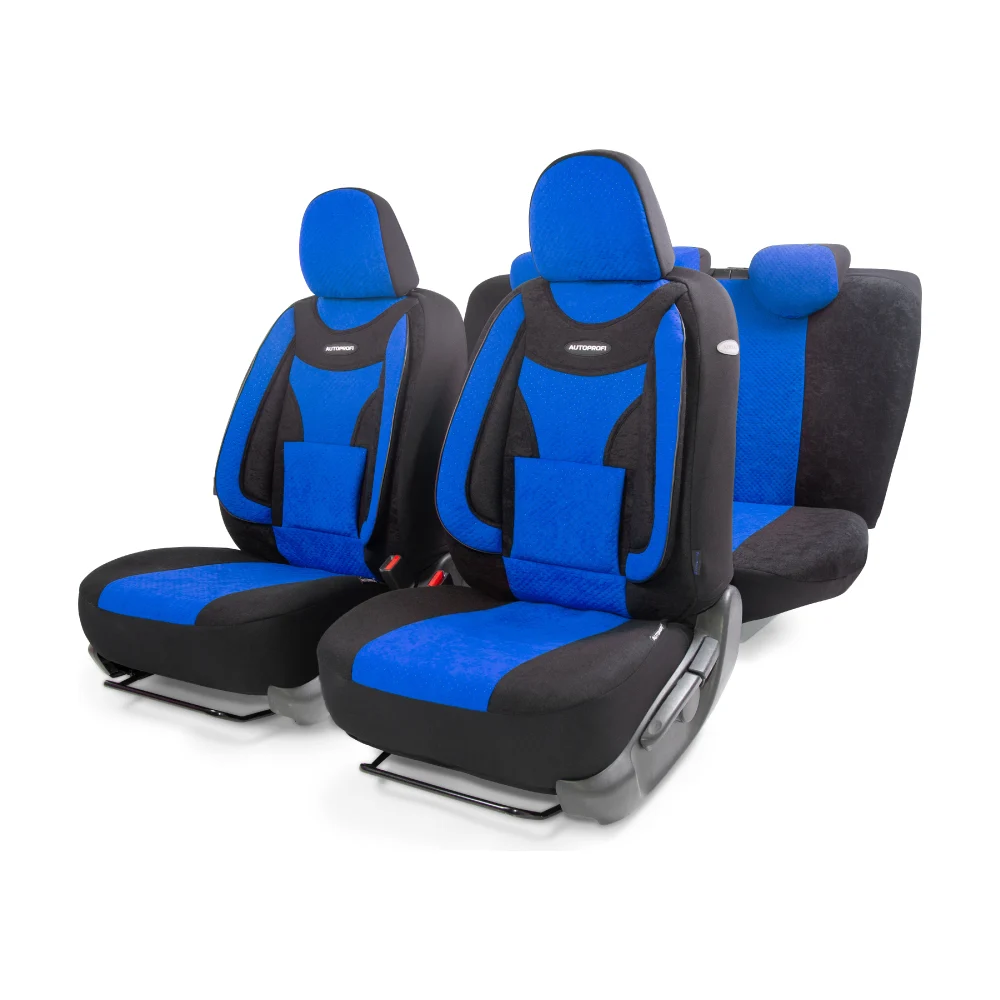 Авточехлы AUTOPROFI EXTRA Comfort ECO-1105 BK/BL