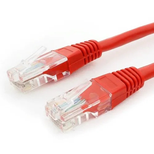 Патч-корд PREMIER PP12-1.5M/R литой (molded), UTP, кат.5E, 1.5м, 4 пары, 26AWG, алюминий омедненный, многожильный, красный