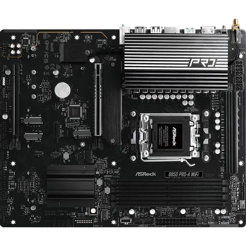 Материнская плата ASRock B850 PRO-A WIFI, Socket AM5, AMD B850, ATX, Ret