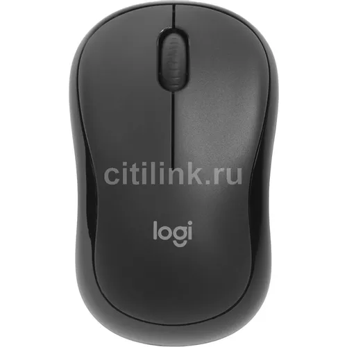 Мышь беспроводная Logitech Silent M220, радио, оптическая, USB, 1000dpi, темно-серый и черный [910-004895]