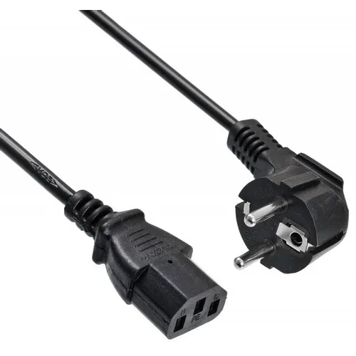 Кабель питания Buro BU-PCAB-3M-16A, IEC C13 - Евровилка, 3м