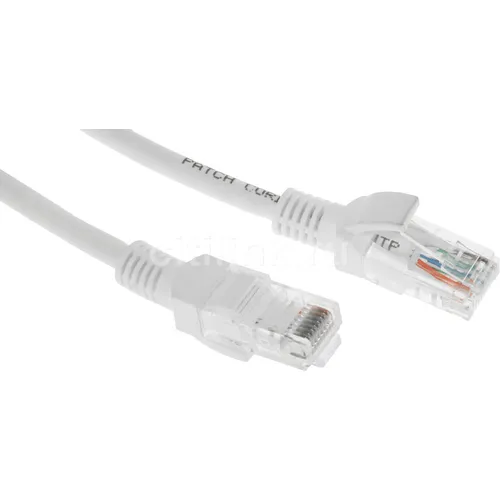 Патч-корд NTSS NTSS-PC-UTP-RJ45-5e-5.0-LSZH-WT, вилка RJ-45, вилка RJ-45, кат.5E, LSZH, 5м, белый