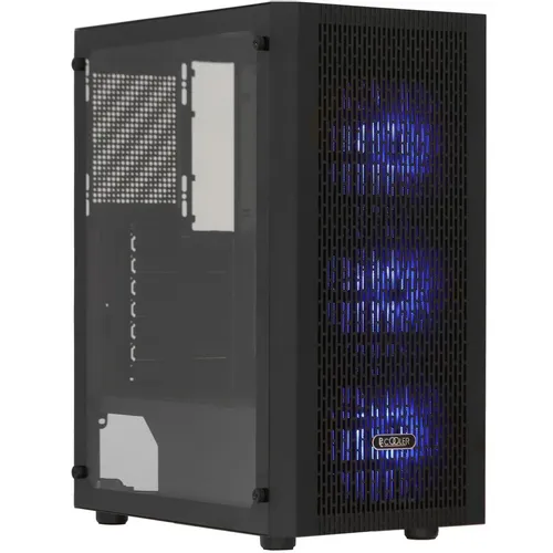 Корпус ATX PCCOOLER MA100 Mesh, Midi-Tower, без БП, черный [c3-a510bkp3-gl]