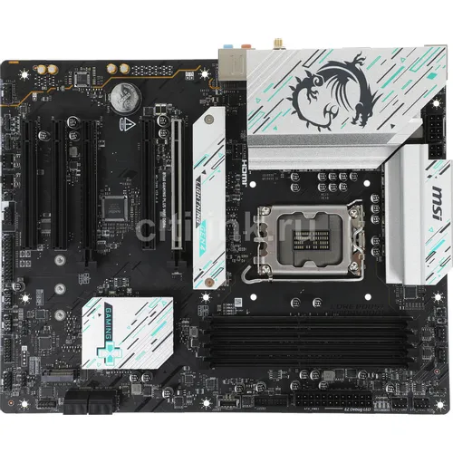 Материнская плата MSI B760 GAMING PLUS WIFI DDR4, Socket LGA 1700, Intel B760, ATX, Ret