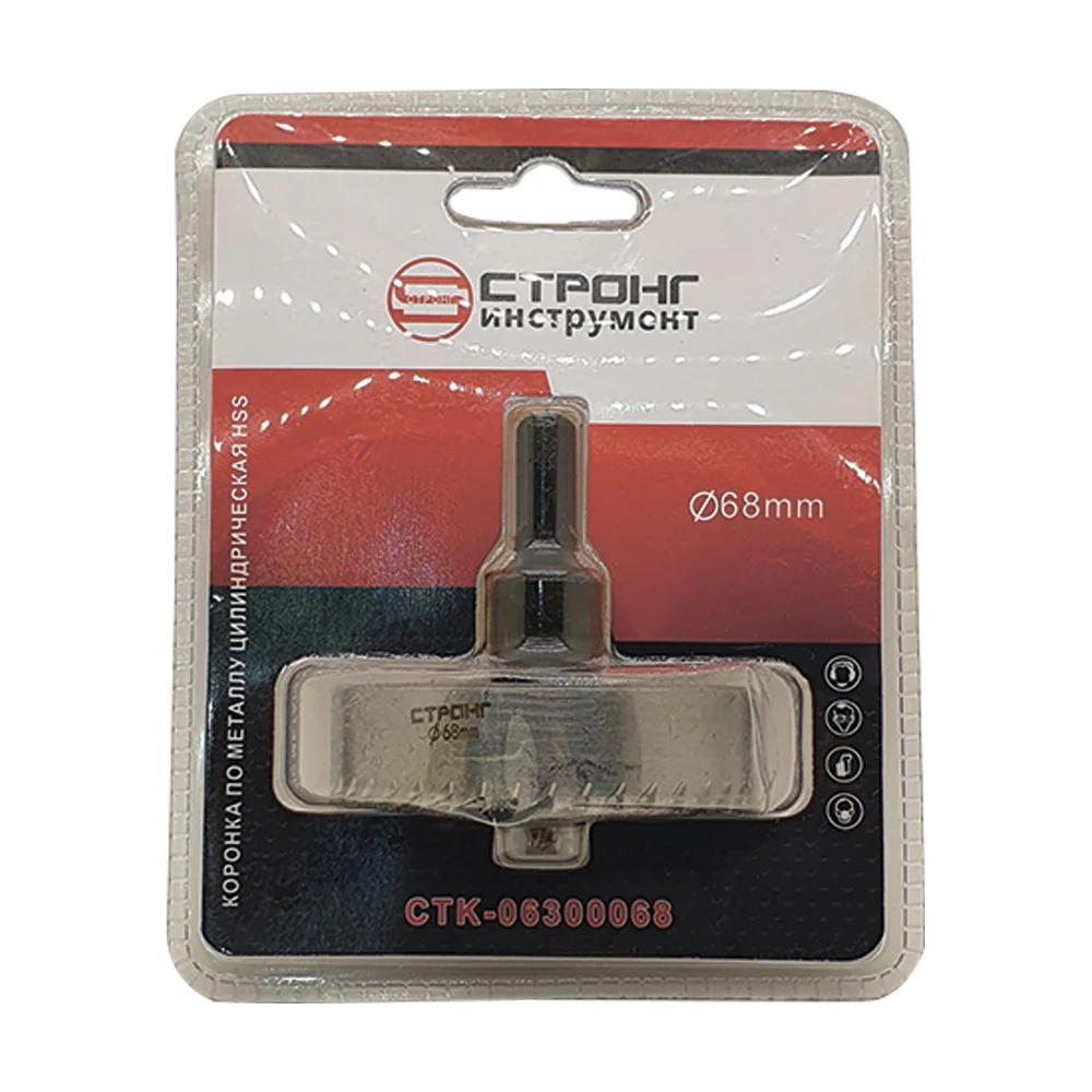 Стальная коронка по металлу Strong CTK-06300068