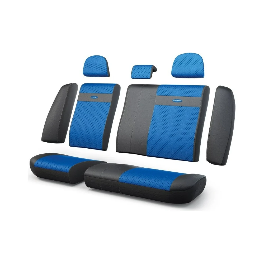 Авточехлы-трансформеры AUTOPROFI TRS-002G BK/BL