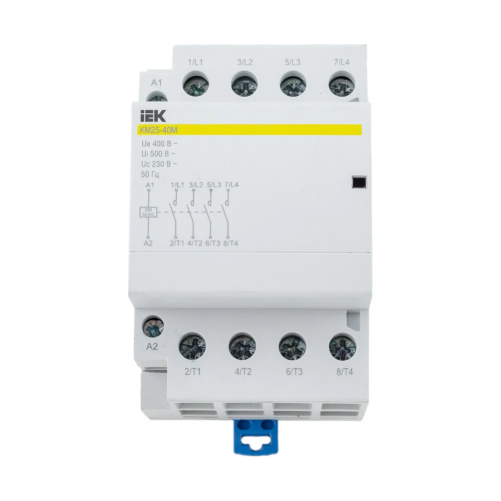 Контактор модульный IEK КМ25-40М MKK21-25-40