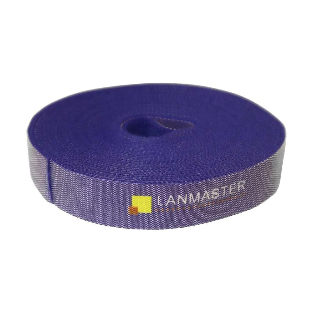 Хомут-липучка LANMASTER LAN-VCM5M-BL