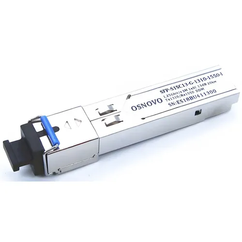 Модуль OSNOVO SFP-S1SC13-G-1310-1550-I