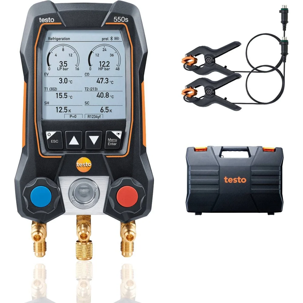 Цифровой манометрический коллектор Testo 550s к0000037377