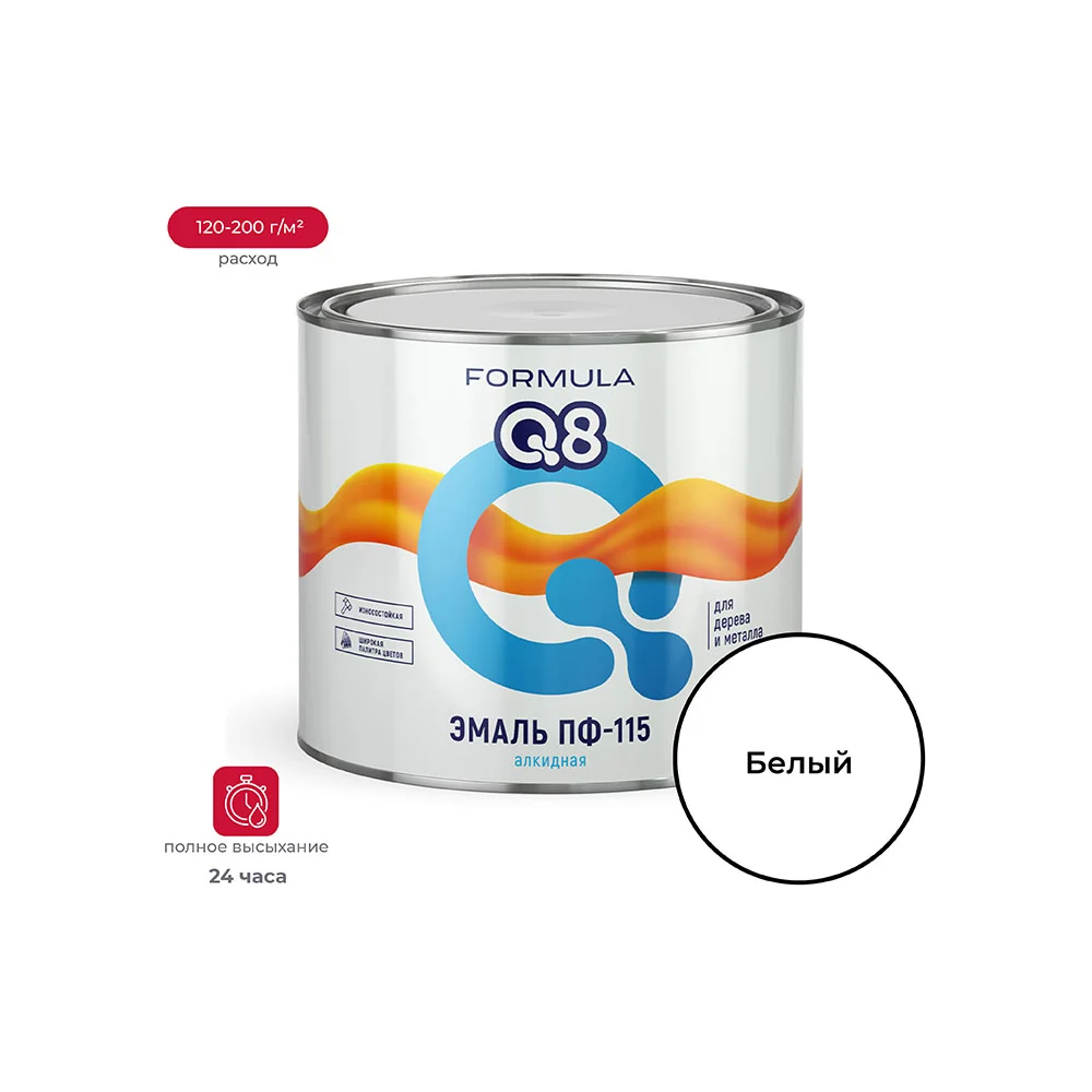 Эмаль ПРЕСТИЖ ПФ-115 FORMULA Q8 48056