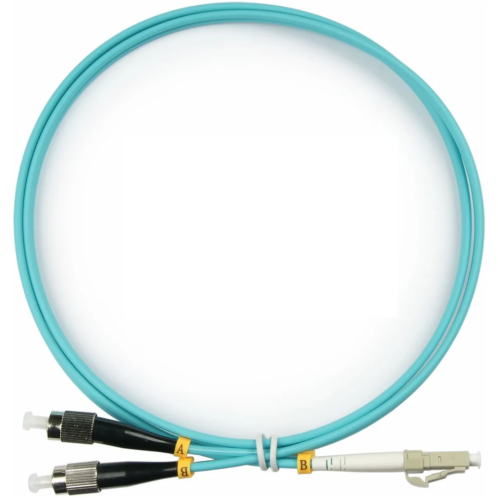 Дуплексный оптический патч-корд TopLan DPC-TOP-OM3-FC/P-LC/P-1.5
