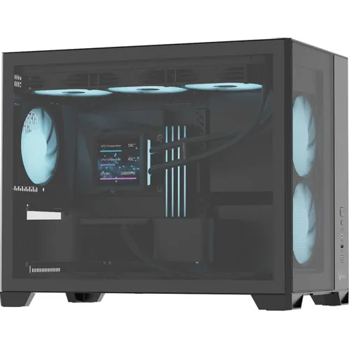 Корпус mATX Formula Air Mesh G6 Plus AR, Midi-Tower, без БП, черный [air mesh g6 plus black ar]