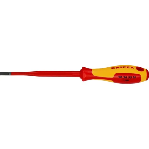 Отвертка KNIPEX KN-982055SL, SL5.5 длина стержня 125мм