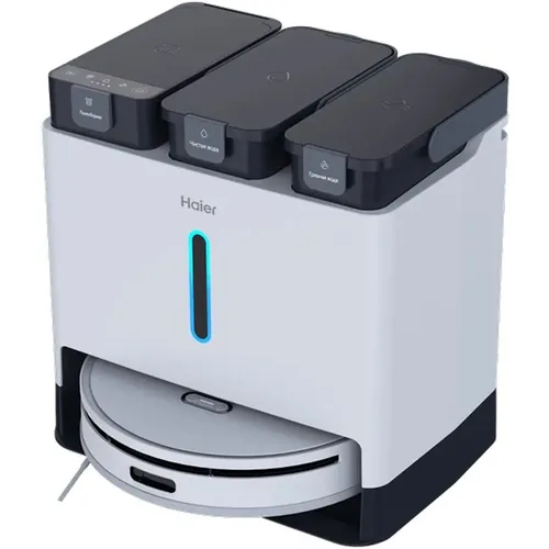 Робот-пылесос HAIER HSR Pro R3, 72Вт, белый/белый [f55148e00ru]