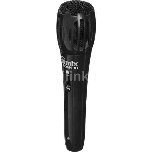 Микрофон Ritmix RDM-130, черный [15115698]