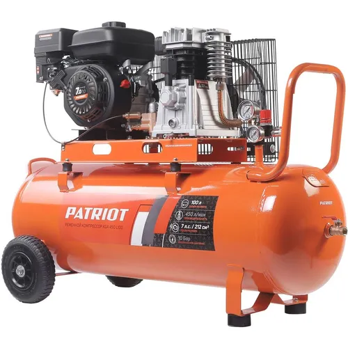 Компрессор поршневой Patriot KGA 450 L100 масляный [525102410]