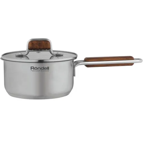 Ковш Rondell Fjord RDS-1790, 1.4л, с крышкой, стальной