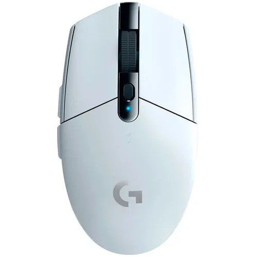 Мышь беспроводная Logitech G304 Lightspeed, игровая, радио, оптическая, USB, 12000dpi, белый [910-005294]