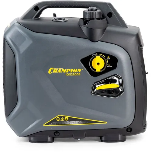 Бензиновый генератор CHAMPION IGG IGG2200S, 220/12 В, 2.4кВт