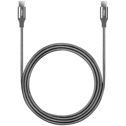 Кабель TTEC 2DK51UG, USB Type-C (m) - USB Type-C (m), 2м, серый космос