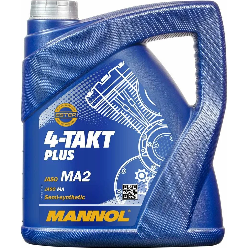 Моторное полусинтетическое масло для мотоциклов MANNOL 1425