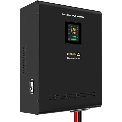 ИБП EXEGATE FineSine SX-7000.LCD.AVR.2SH.T, 7000ВA [ex296005rus]