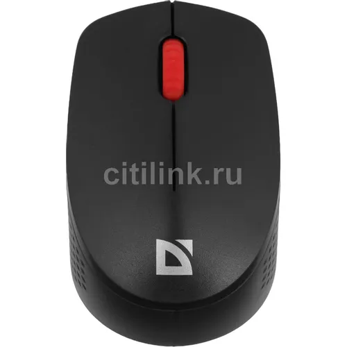 Мышь беспроводная Defender Tiana MB-055, радио, оптическая, USB, 1000dpi, черный [52055]