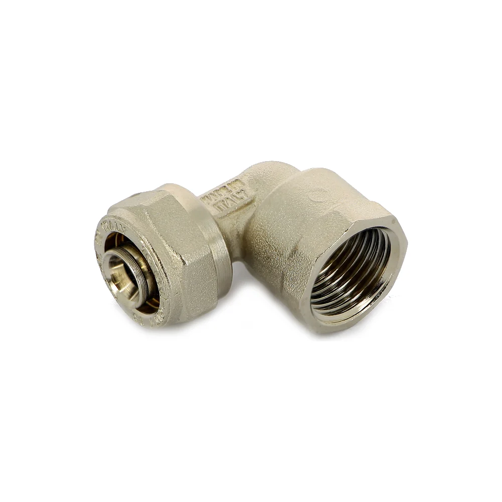 Никелированный угол Uni-Fitt 664N6200