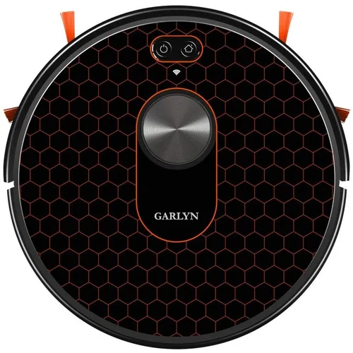 Робот-пылесос GARLYN SR-800 Max, 25Вт, черный/оранжевый