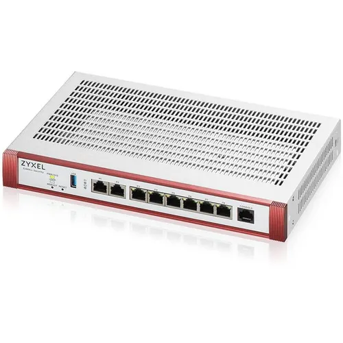 Межсетевой экран ZyXEL USG Flex 200H, красный [usgflex200h-euci01f]